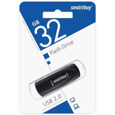 флешка SmartBuy 32GB SB032GB3SCK Черный
