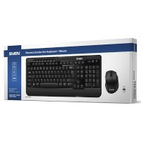 клавиатура Sven Comfort 3500 Wireless Black Черный