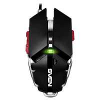 мышь Sven RX-G985 Черный-серебристый