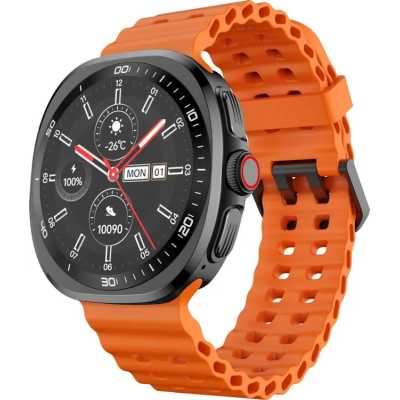 смарт часы Tecno Watch Neo Black-Orange