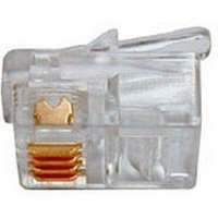 телефонный разъем Hyperline PLUG-4P4C-P-C2