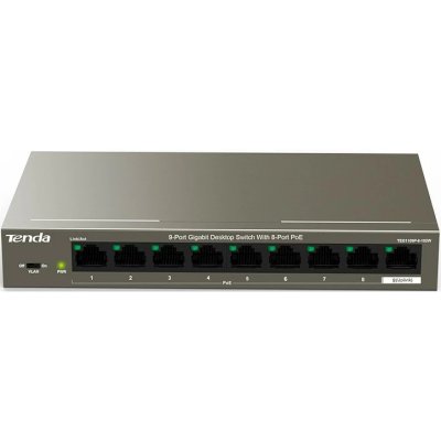 коммутатор Tenda TEG1109P-8-102W