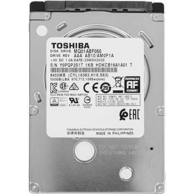 жесткий диск Toshiba MQ01ABF050