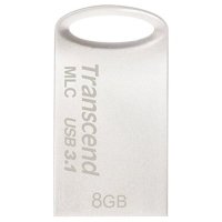 флешка Transcend 8GB TS8GJF720S Серебристый