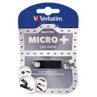 флешка Verbatim 16GB 097764-177 MICRO PLUS DRIVE