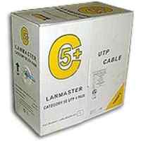 витая пара Lanmaster LAN-5EUTP-BK Черный