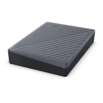 жесткий диск WD My Passport 4Tb WDBRMD0040BGY-WESN Серый