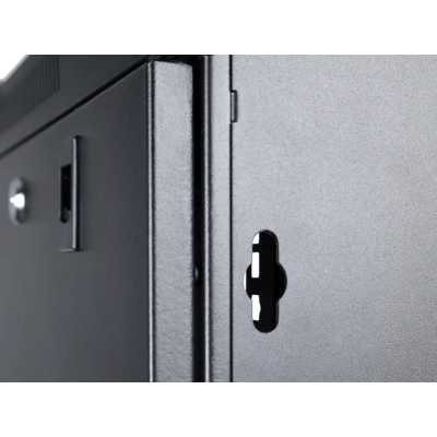 телекоммуникационный шкаф Wize Pro W9UQSR Черный