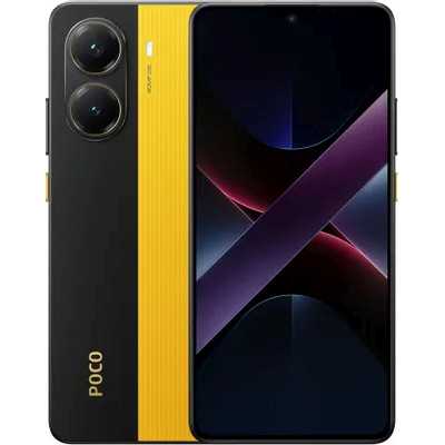 смартфон Xiaomi POCO X7 Pro 12/512GB Black/Yellow черный-желтый