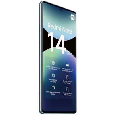 смартфон Xiaomi Redmi Note 14 Pro 4G 12/256GB Ocean Blue голубой